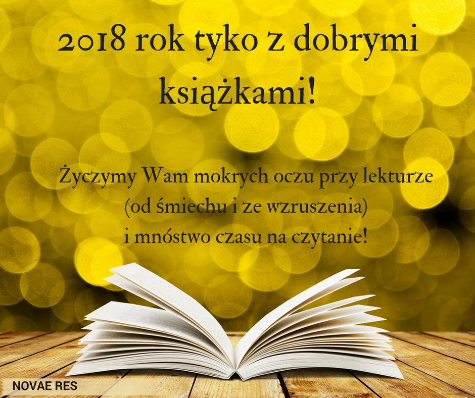 W 2018 rok tyko z dobrymi książkami!